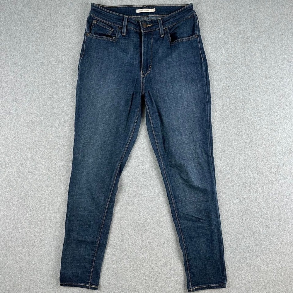 Levi's‎ 721 High Rise Skinny Jeans Dark Wash Women 29x28 Western Classic Rodeo